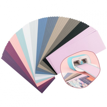 Cardstock 216g Glatt 11,4x30,5cm Winter 60 Bögen